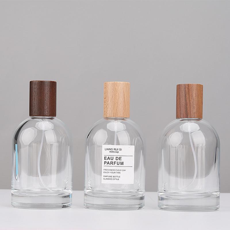 Clear Glass Spray Bottle for Perfume Samples - Cosmetic Packaging (Empty)