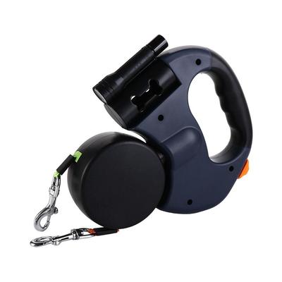 With Lights Double Dog Walking Leash Adjustable Plastic Dual Retractable Rotation Rope Nylon 3m Dogs Auto Retractable Belt