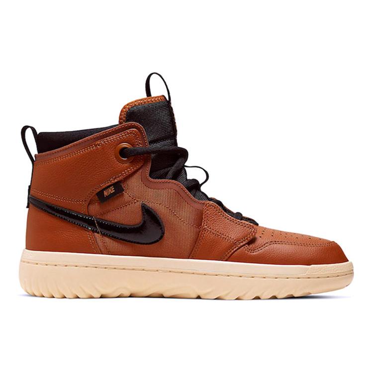 Air Jordan 1 React 'Brown' (Unisex) Vintage Basketball Shoes AR5321 200