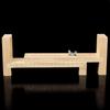 Weaver Wooden Bracelet Weaving Frame - Handmade DIY Red String Lanyard Tool & Cord Fixer.