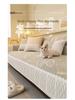2025 Luxurious Cream Sofa Cushion - Non-Slip, Year-Round Comfort Cover