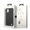 Bmw Case Bmhmp14Ssllbk Iphone 14 / 15 / 13 6.1 Black/Black Hardcase Signature Logo Imprint Magsafe