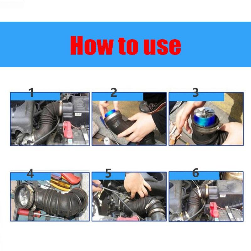 Car Single Sided Turbo Automobile Intake Turbo Vehicle Engine Turbocharger Engine Power Acceleration Auto Engine Accessories