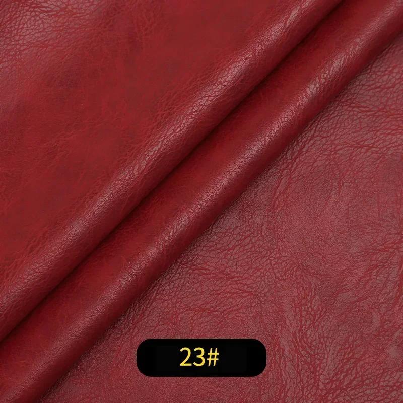 50x138cm Weiches Ledergewebe Synthetische Leder für Sofa Taschen Autositz Möbel DIY Handgefertigte Stoffe Stoffzubehör