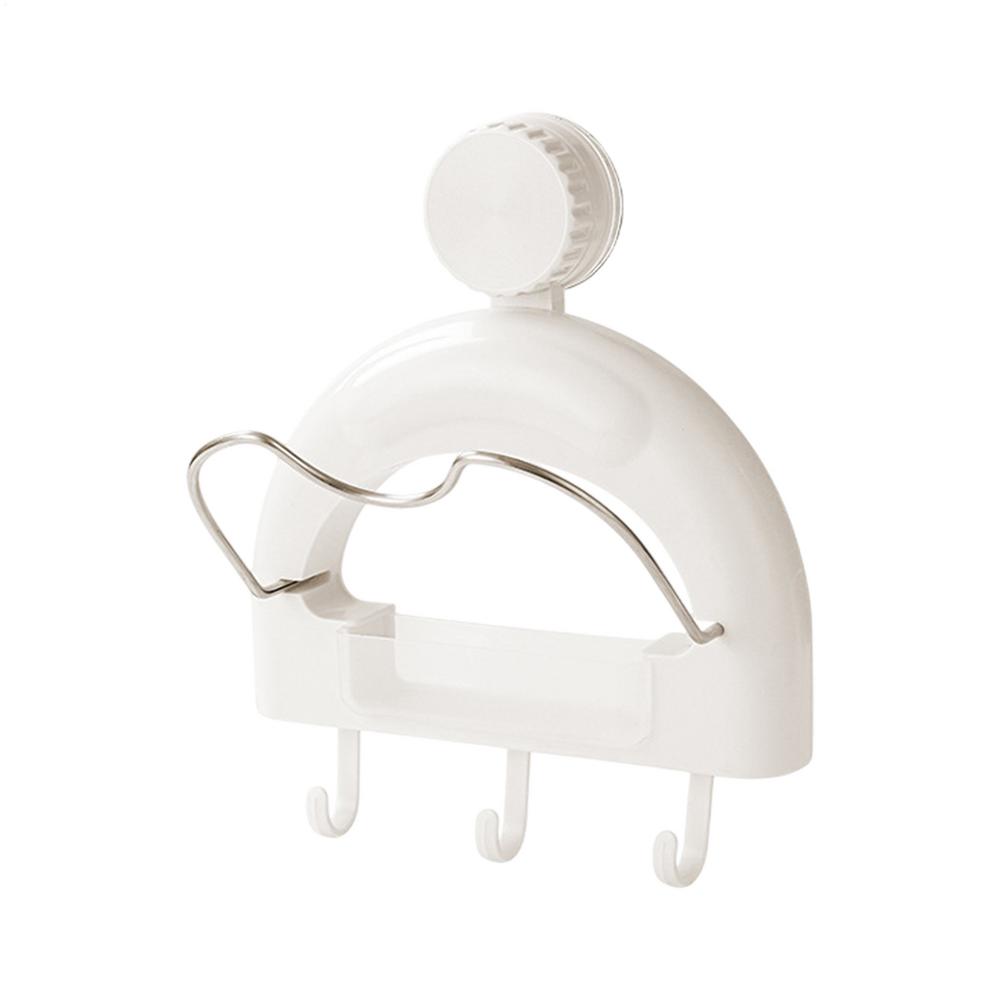 Wall Mounted Pot Lid Organizer Suction Cup Cutting Board Organizer Kitchen Pot Lid Rack For Home Cooks Apartment Homemakers белый 2200₽