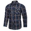 Spring And Autumn Plaid Long Sleeve Shirts Men 'S Casual All -Match Men 'S Casual Shirts