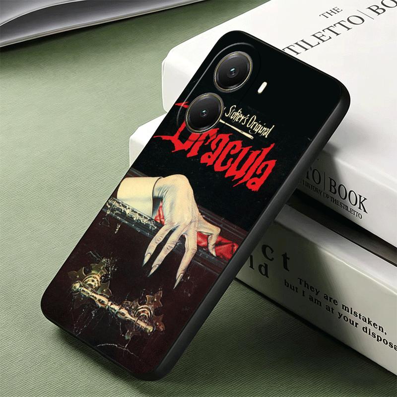 Gothic Vampire Scarlet Art Soft Phone Case for Xiaomi Poco X5 X6 X7 X8 Pro Max X3 F7 F8 Ultra M8 M7 M6 M5 Redmi 15 15C 14C 13C 1