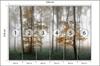 Photomural Forest In Fog Structural Vinyl 520x318