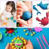 Festive 100ml Single Color Mini Clay, Soft Plasticine Craft Decor, Perfect for Party Use, Stress Relief & Holiday Gifts