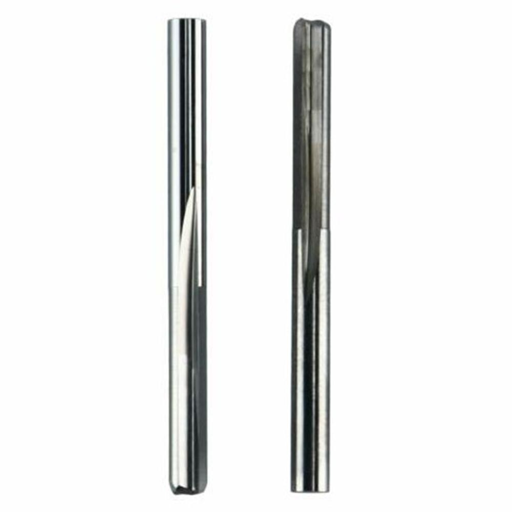 10pcs 2 Flutes Straight Slot CNC Router Bits with 18 Inch Shank for Milling Cutter Set Designed for CNC Machines