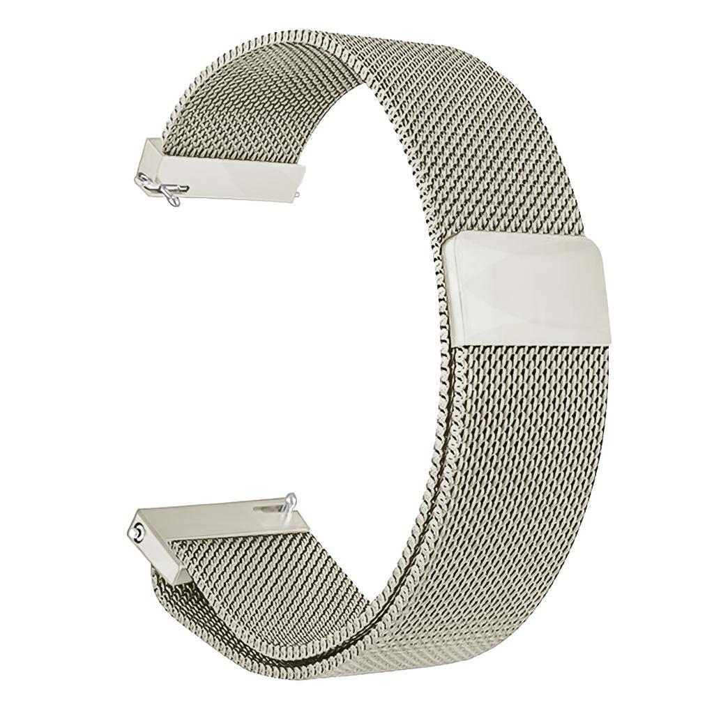 20/22mm Magnetic Milanese Strap for Samsung Galaxy Watch 7 6 5 4 40 44mm Gear S3 Stainless Steel Band for Huawei 4 GT3 Bracelet