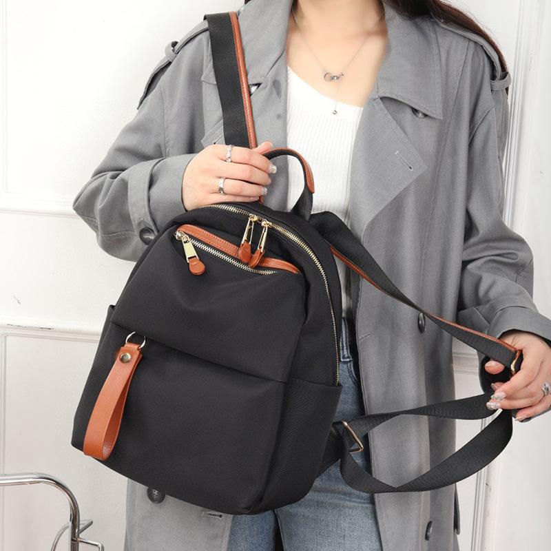 Αδιάβροχη Ελαφριά Σακίδιο Πλάτης από Ύφασμα Οξφόρδης Γυναικείο Ντιζάιν Νίκας Αίσθηση Casual Σακίδιο Πλάτης Μόδα