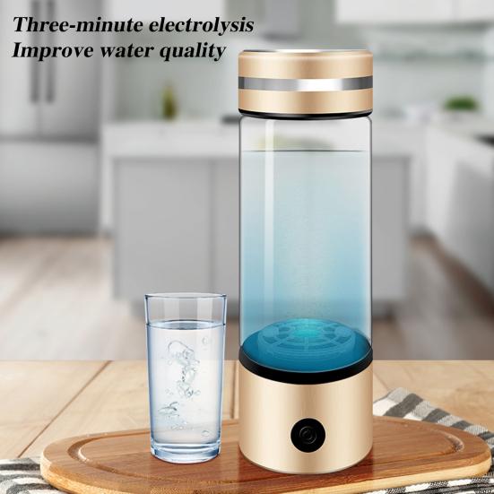 Vodíkový generátor lahví na vodu 300ml dobíjecí vodní kelímek na vodu Vodíkový stroj na láhve na vodu Přenosný elektrolýzový stroj pro domácí kancelářské cestování
