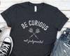 Sei neugierig, nicht wertend Shirt, Walt Whitman Gedicht T-Shirt, Unisex