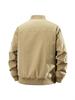 Men's Autumn/Winter Thick Cotton Jacket with Fashionable Baseball Collar - Casual American Workwear, Windproof, Warm Outerwear
