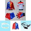 Suicide Squad Harley Quinn Cosplay Costume For Adults And Kids With Polyester Fabric For Role Play