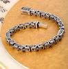 Hanfeng Dragon Pattern Six-character Mantra Ring Ring Ring Silver Bracelet Men's Trend Retro Hipster Personality 2026