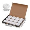 12pcs Floating Candle Lamp Flameless Tea Light Electronic Waterproof LED Light Water Activated For Wedding Party Pool Spa Decor