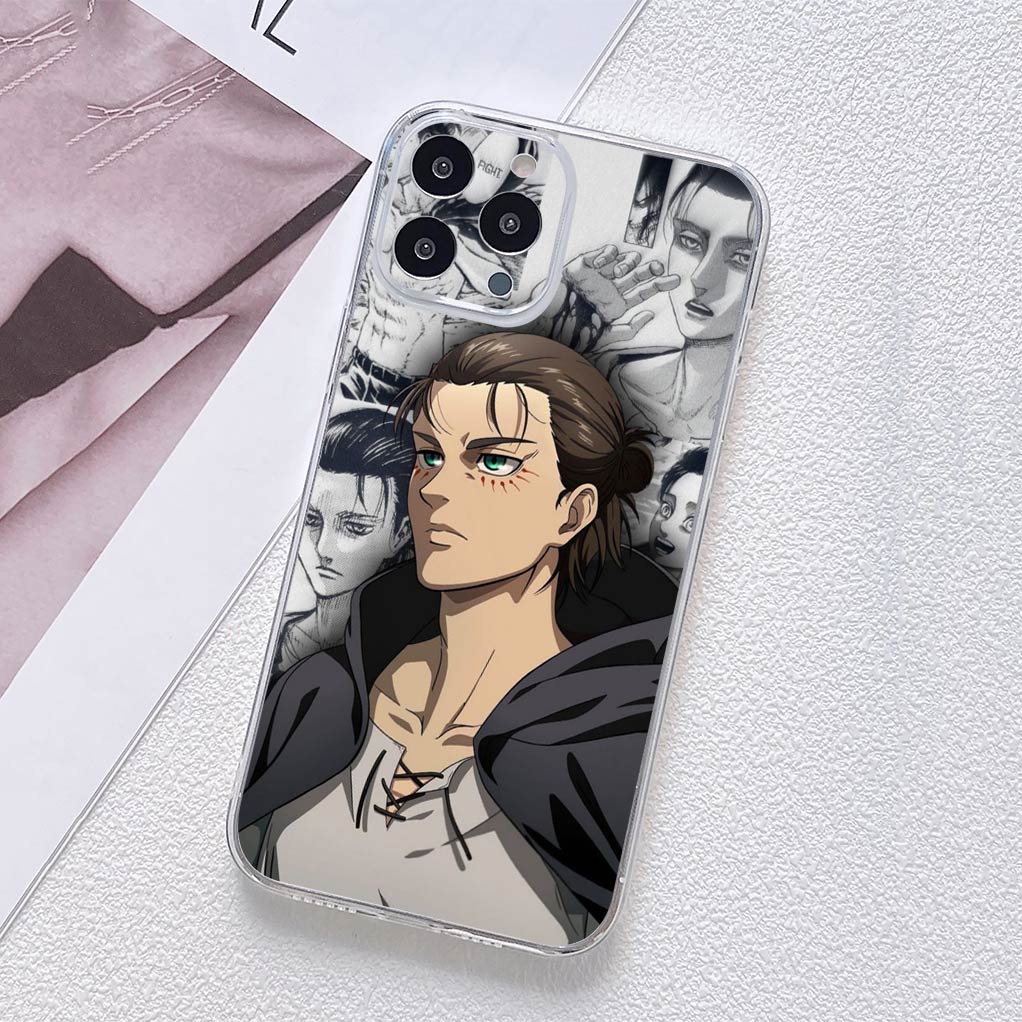

Eren Jaeger Levi Attack on titan Phone Cover for Motorola Moto G13 G14 G53 G54 G62 G72 G82 G84 E13 E20 G42 G32 G23 G22 Soft Case Moto G84 5G