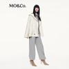 MO&Co. Merino Wool Hooded Double-Faced Coat