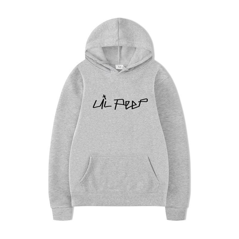 Hot Search Street LilPeep Hooded Crew Neck Sweater Hooded Sweater