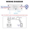Universal Circuit Breaker Timer 10A WiFi Wireless Control Smart Switch Tuya Smart Switch Life App WiFi Voice Relay Controller