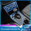 Volkswagen Tiguan L/X Console Screen Protective Film for Interior Decor