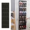 Über-Tür Schuh-Organizer 24 Netztaschen Über-Tür Schuhregal Atmungsaktive Hängeaufbewahrungstasche für Schuhe Socken Spielzeug