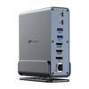 Docking Station USB Type-C - LEOTEC - LEDS06 - 15-in-1 - Power Delivery 100W - 3x 4K60