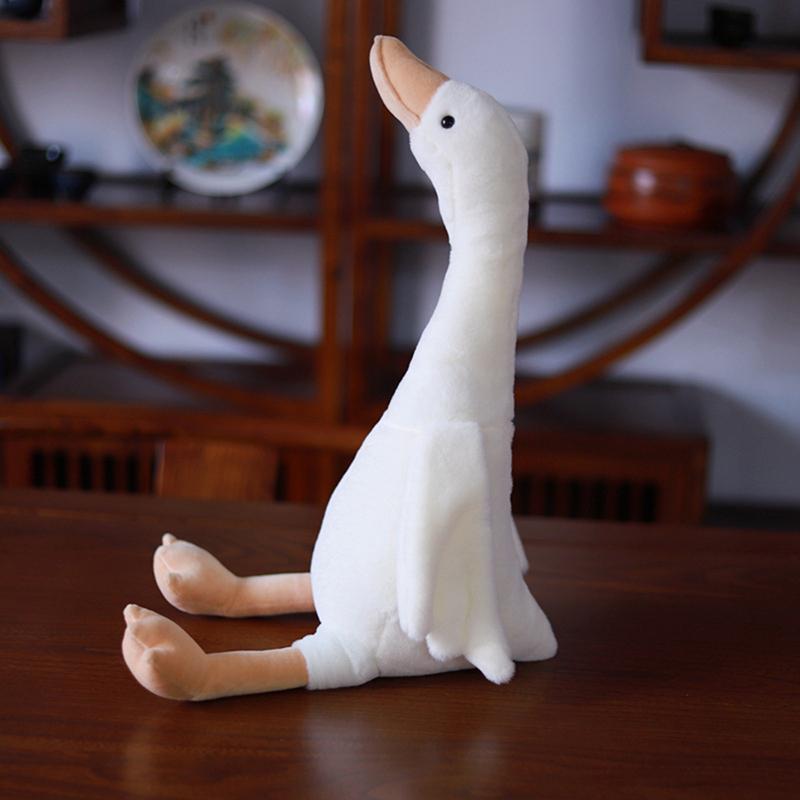 1Pc 35cm Long Neck Goose Stuffed Plush Doll Cute Soft Stuffed Dolls Plushie Animals Toys For Kids Baby Children Birthday Gifts