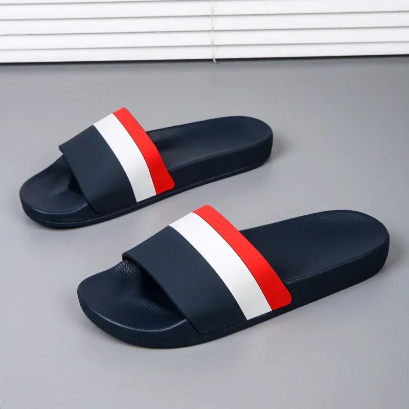 Mens Shoes 36-46 Simple Comfortable Slippers Outdoor Sandals Summer Specials Beach Non Slip Bathroom Men Casual Shoes