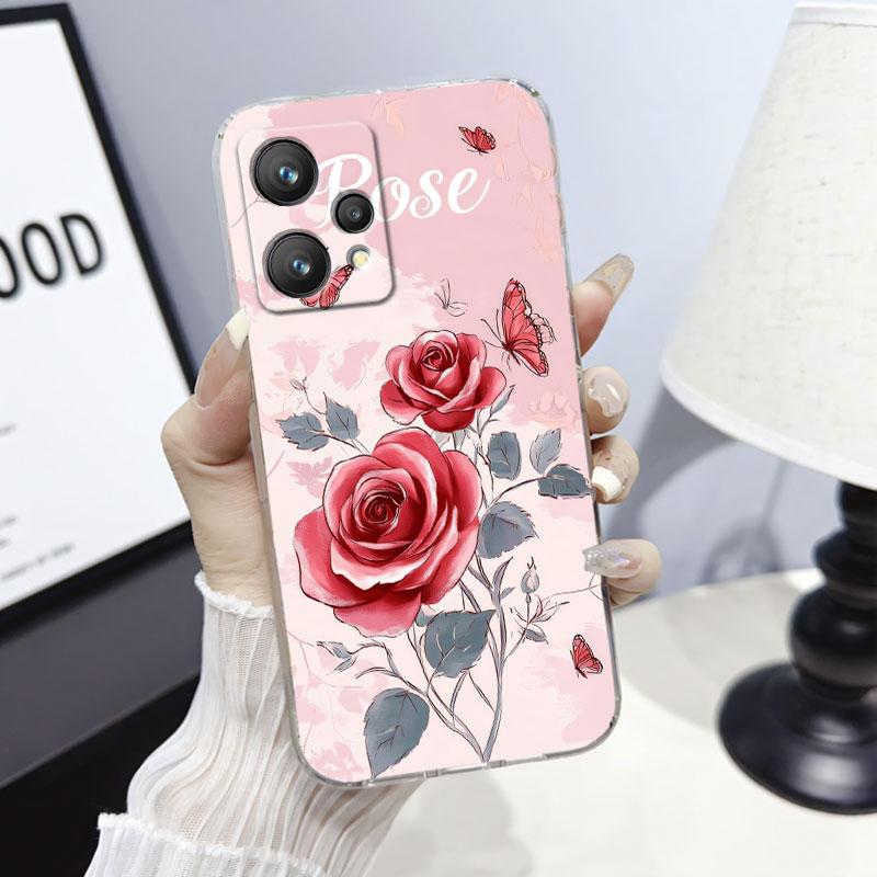 For Realme Narzo 50A N55 50A Prime 30A 50 4G Case Cover For Narzo 30 5G Marble Clear Soft Silicone Phone Case Fundas Cat Capa