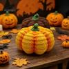 Malé Jesenné Okenné Dekorácie Ručne Vyrábaná Živicová Tekvicová Figúrka Halloweenska Dekorácia, Simulovaná Pletená Stolová Soška, Dekorácia s Mäkkou Textúrou Mini Jesenné Sviatky