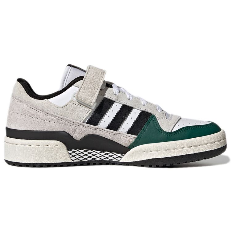 Adidas Originals Forum Low Durable Lightweight Low-Top Skate Shoes Women Sneakers Gray Green GY8203