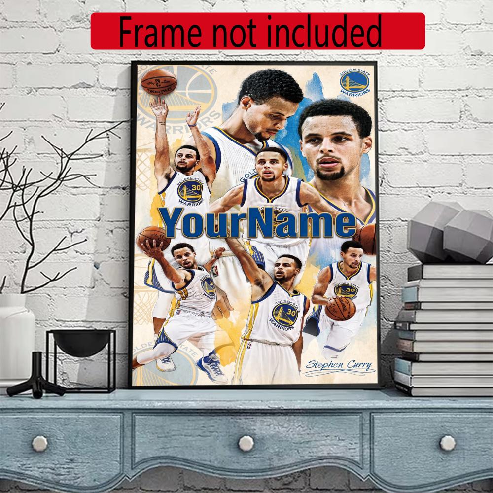 Curry Customize Your Name Diamond Painting Round Diamond Diy Frameless Holiday Artwork Suitable For Home Office Wall Decoration