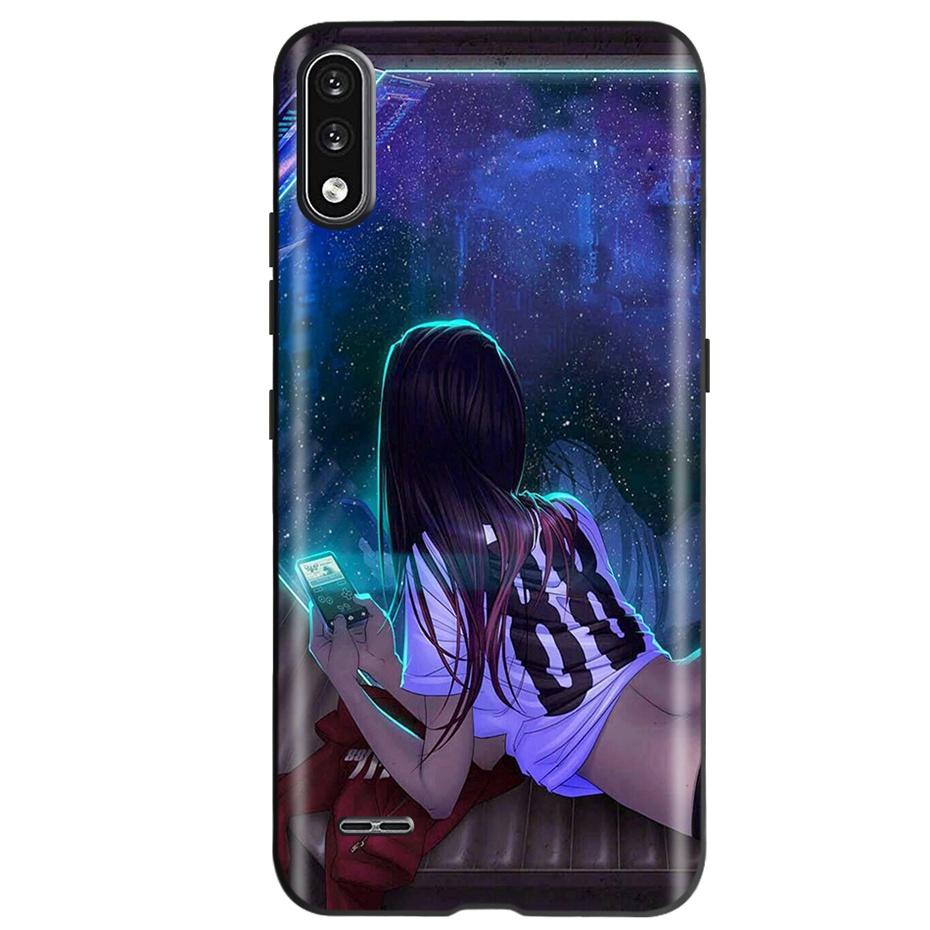 For LG K22 LM-K200 K200E K200B Fashion Pattern Phone Case Soft Silicone TPU Back Cover For LG K22 K 22 2020 Fundas