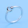 Lindon Klassischer Zirkonring aus Kupferlegierung, Damenschmuck, Hochzeitsversprechen, Partygeschenk