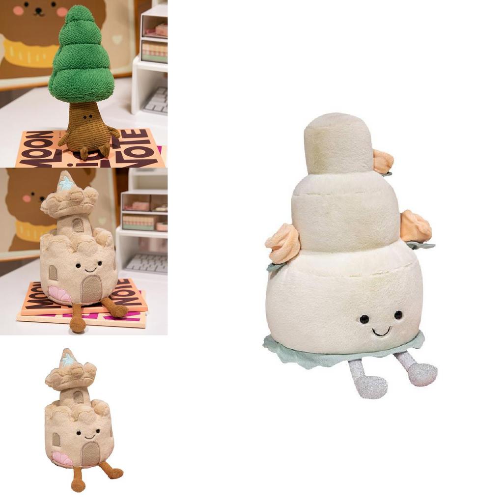 Adorable Jc Creative Plush Toy Pine Tree Ramen Doll Perfect For Holiday Decor And Girls' Room