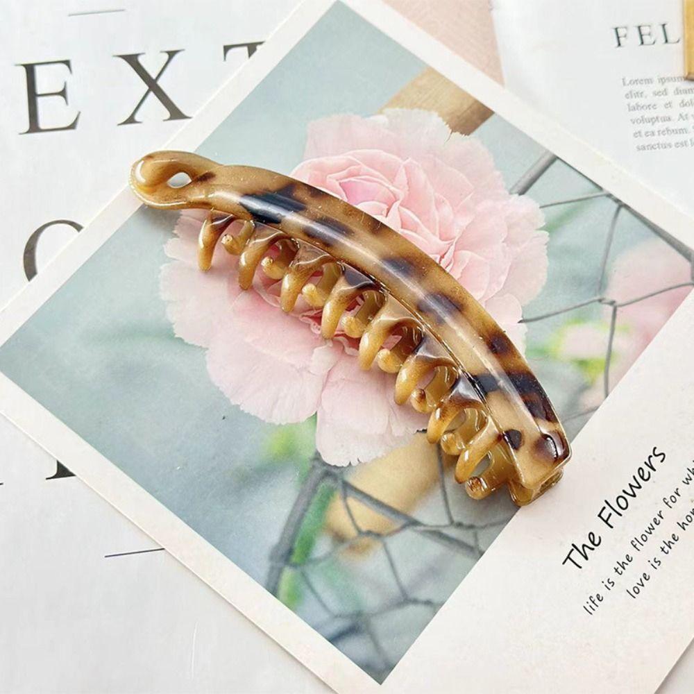 Fashion Hair Claws Clips Ponytail Holder Ponytail Barrettes Banana Clip Hairpins  Women