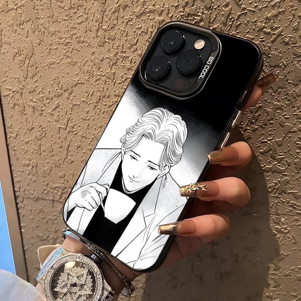 

J-Johan Liebert Phone Case For 17 Air IPhone 16 Pro Max 15 14 Plus 12 13 X XS Max 11 Colorful Silver Cover iPhone 14 Pro Max