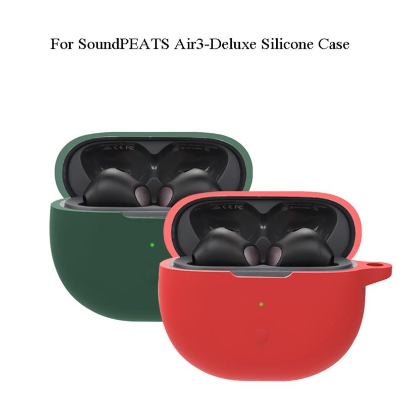Suitable for Sound PEATS Air 3 Deluxe Earphone Cover Silica for Shell Protector Shockproof Anti-dust Sleeve Washable Hou