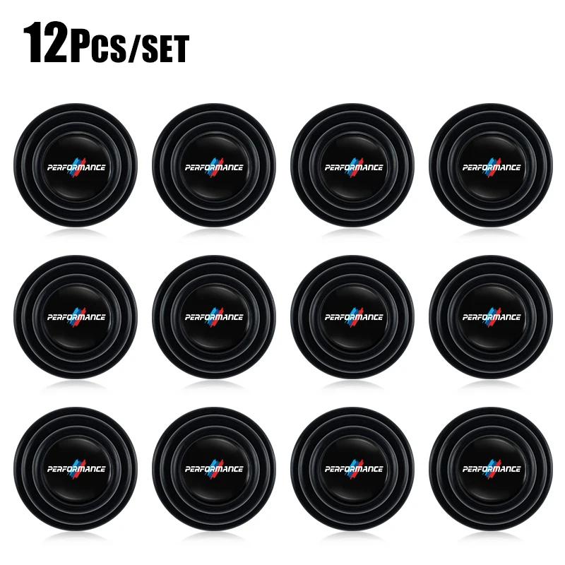 Thickened Silicone Door Shock Absorbing Buffers Anti-Noise Anti-Collision Protector Stickers Compatible With BMW E36 E46 E90 F30 XV1
