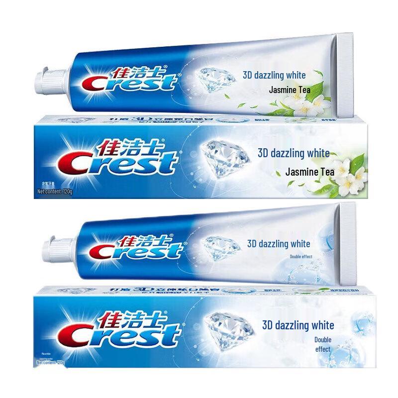Crest 3D White Toothpaste Duo