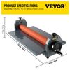 29.5" 750MM Manual Cold Roll Laminator Vinyl Photo Film Mounting Laminating Machine Cold Roll Laminating Machine