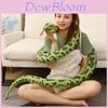 Peluche Realistico Serpente Maculato Morbido e Coccoloso Animale di Peluche per Bambini Scherzo