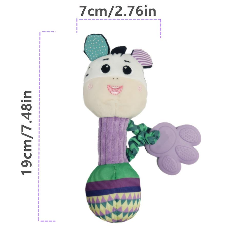 Cute Animals Ring Bells Cute Baby Laughing Teething Toy Handheld Plush Doll Baby Toy Educational Calming Bedtime Bell Halloween Gift Christmas Gift
