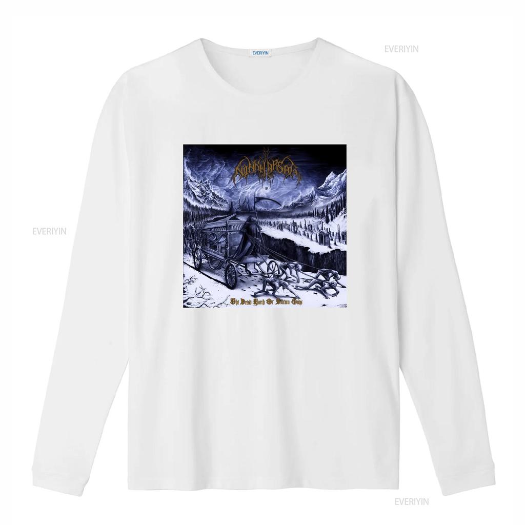 New Ninkharsag The Dread March of Solemn Gods T Shirt Gothic Death Metal Design Available in Sizes S to 5XL vintage Washed
