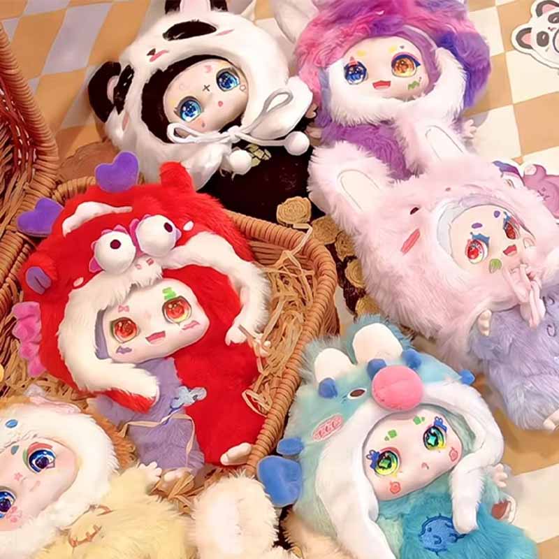 Kimmon Second-Generation Wilderness Dream Blind Box Plush Toy Desktop Kawaii Ornament Mysterious Box Children'S Peripheral Gifts