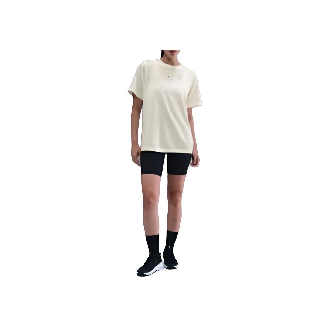 Nike Logo Print Loose Fit Round Neck Short Sleeve T-Shirt Women tops IB4067-133 M