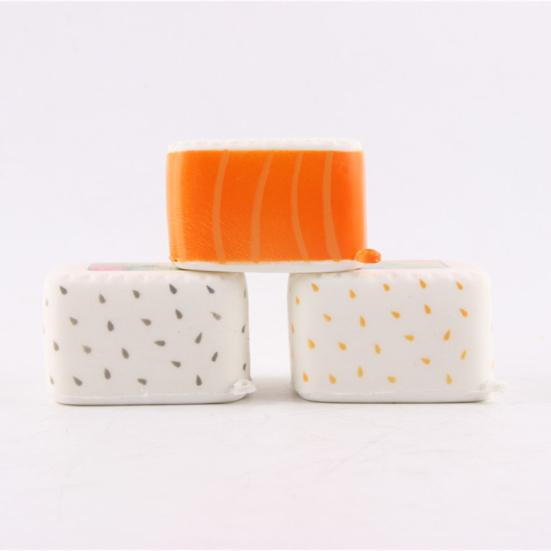 Squishy Cute Sushi Shape Phone Straps Stress Relief Slow Rising Squeeze Toys